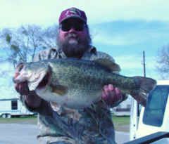 13.92 lb. Largemouth Bass caught at 2:00 PM Friday, March 22th at Lake Fork.