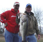 Fishing with Pro Guide John Tanner, Jerry Shinn from Austin TX caught this 7.02 bass. It was a good day with 20 fish total!