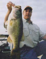 Richard caught and released this trophy bass