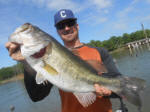 Bass caught fishing with Lake Fork Guide David Vance
