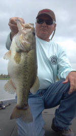 Ron Garner from Longview with a Lake Fork Goodn!  Guide John Tanner 