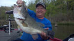 Todd Lee with a beautiful 11 pounder on 4/3. Guide John Tanner 