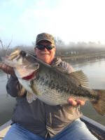 Lake Fork Guide Tom Evans with 8.5 bass caught 3/10/17