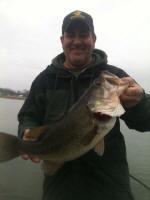 Bass fishing with Pro Guide Eddie Garrett