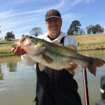 Bass fishing with Lake Fork Pro Guide Gerald Boudeaux