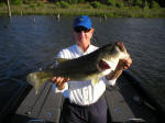 10.1 pound bass caught by Lake Fork Guide John Morris 6-8-14