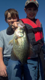 This guy caught this crappie while fishing with Lake Fork Guide John Tanner