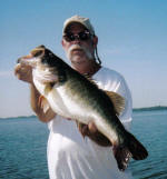 Lance Burrow with a 10.66 lb trophy caught with Pro Guide Jimmy Everett