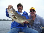 George Conely with an 8.5 he caught with Pro Guide John Tanner on 10/9/07