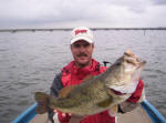 Pro Guide John Tanner  with an 8.4 pounder caught 5-30 on a Carolina rig.