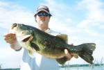 Shawn Williamson caught this one pushing 8 lbs on a topwater in the middle of the day with Pro Guide Jimmy Everett