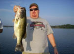 Chris Bedowitz with a deep water pig caught while fishing with Pro Guide John Tanner on 7/30.