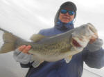 Bass caught fishing with David Vance