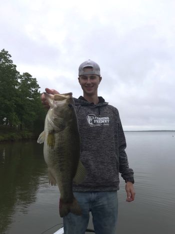 Bass caught while fishing with Guide Andrew Grills