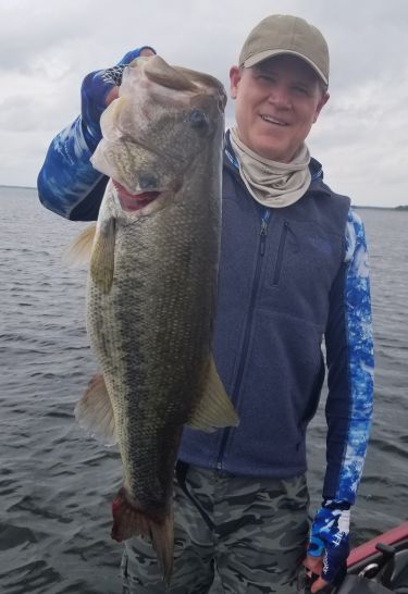 Big Bass Caught Fishing with David Vance