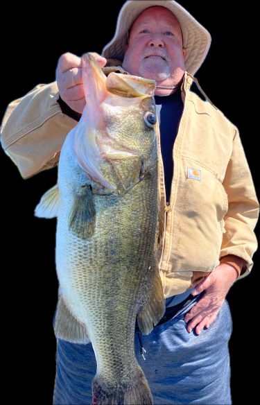 Big Bass Caught Fishing With Guide Tom Evans 