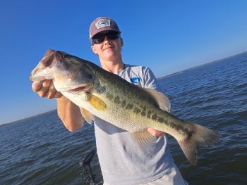 Bass Caught Fishing With Lake Fork Guide David Vance