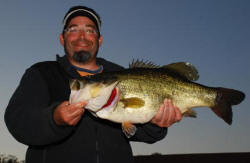 he bass weighed 13.23 pounds. The fish was 25" in length and had a girth of 21"
